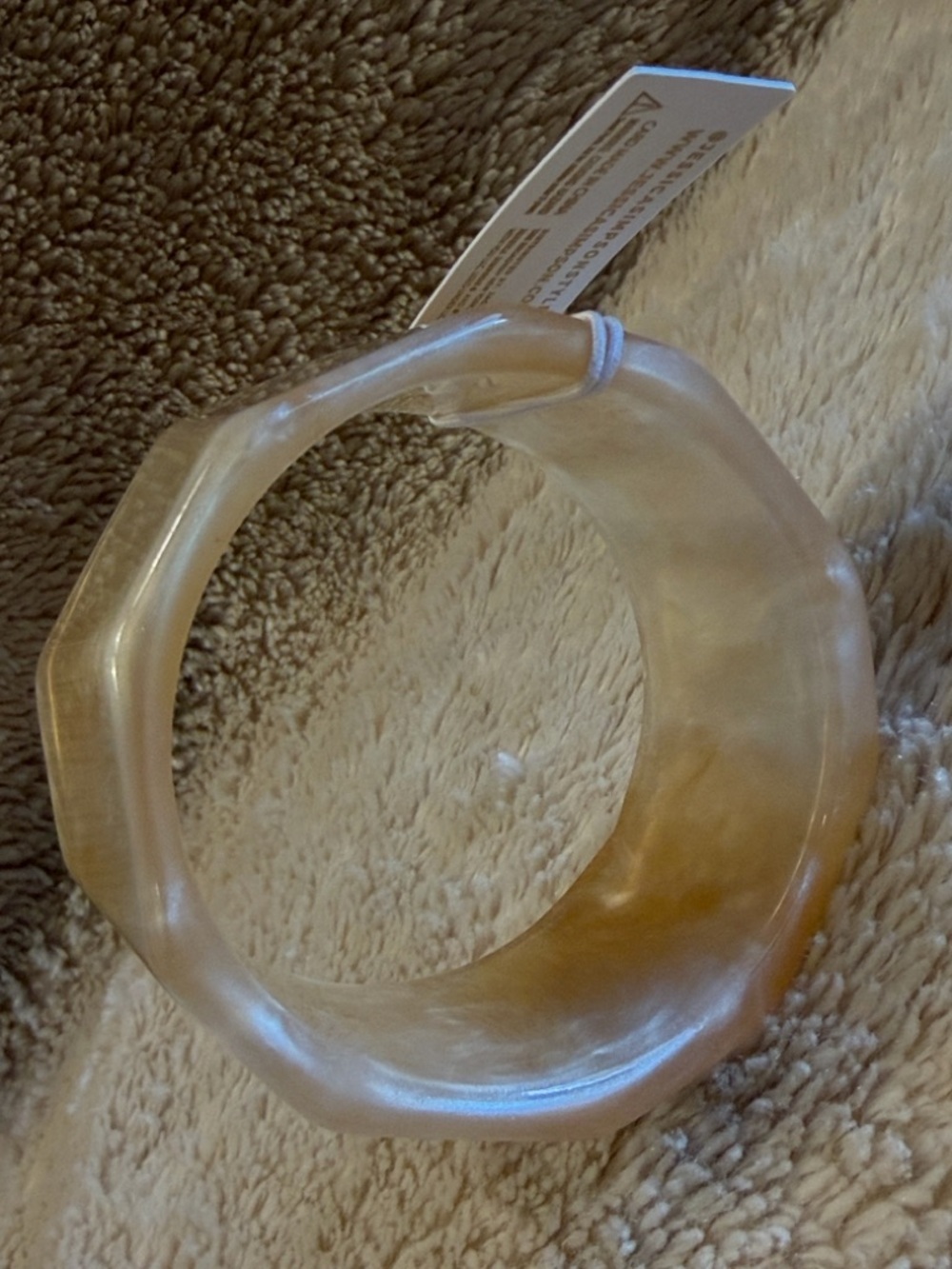 JESSICA SIMPSON Resin Wide Bracelet - Picture 2 of 6